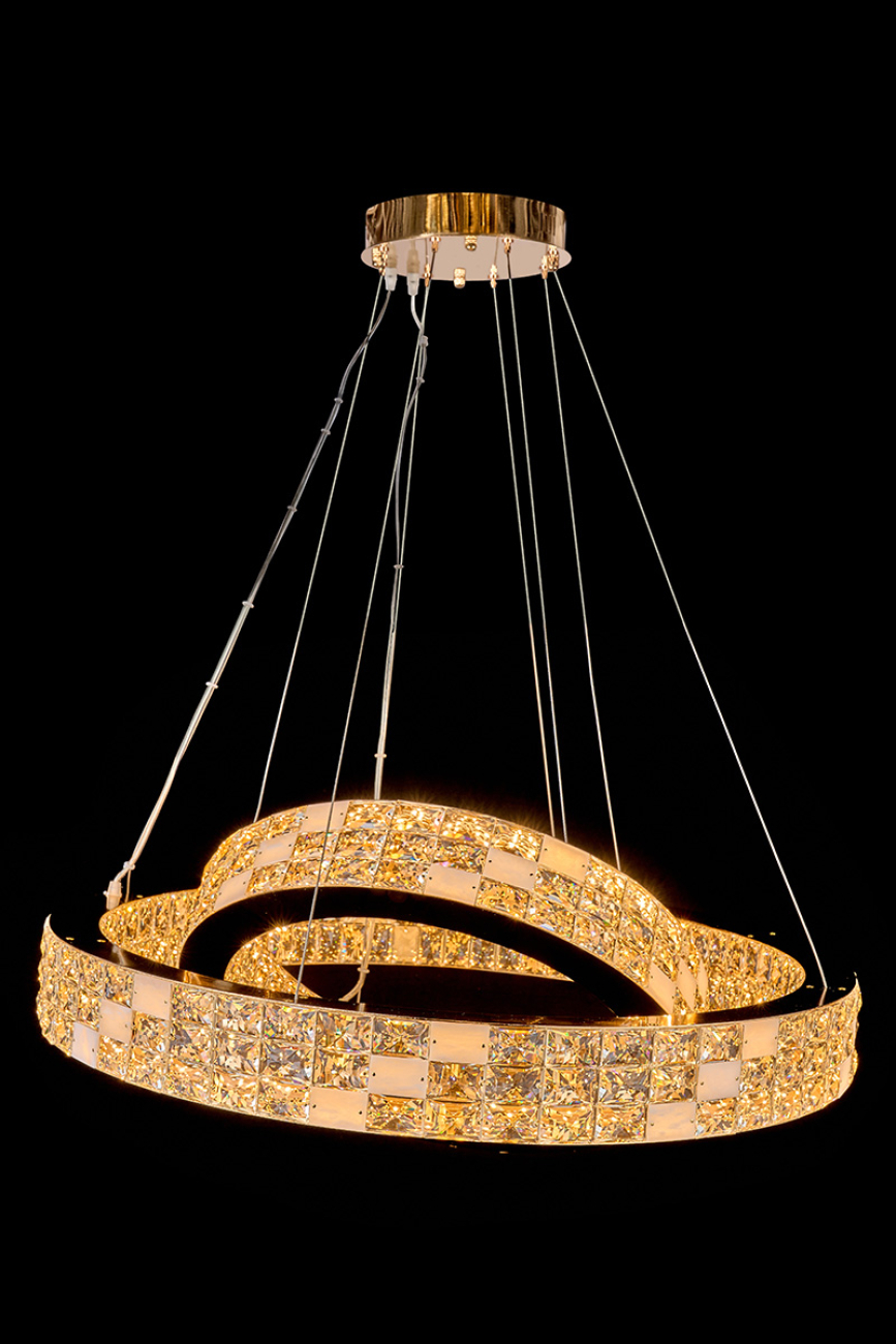 Подвесная люстра celine le3010/800-2k gd