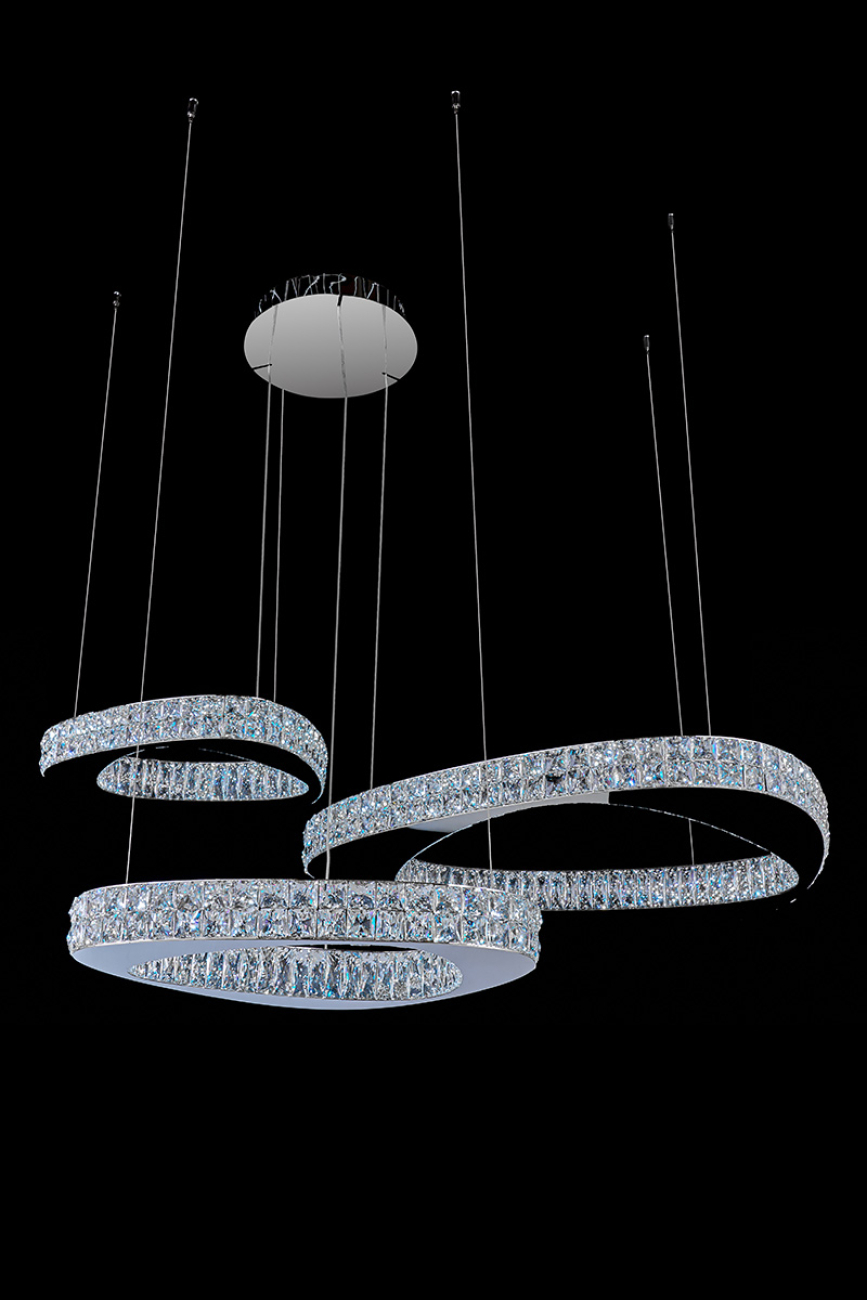 Подвесная люстра veronique le3030/850-3f ch