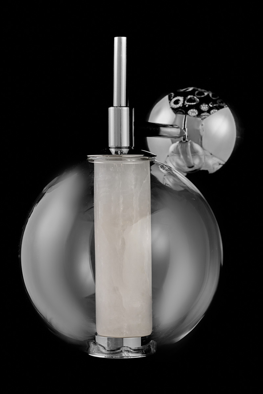 Бра aurore le7703/1wl chrome