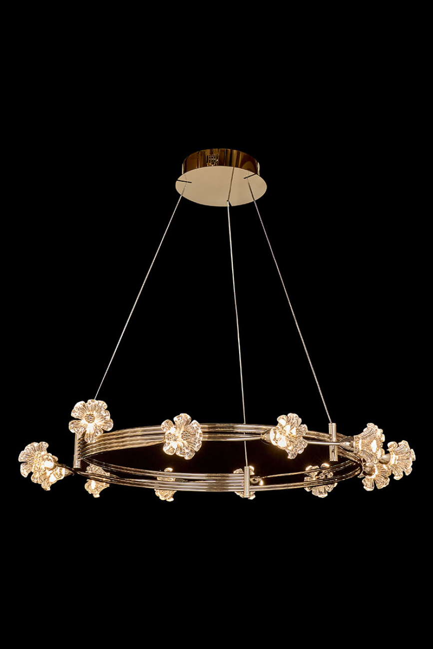 Подвесная люстра octavia le3061/800 gd