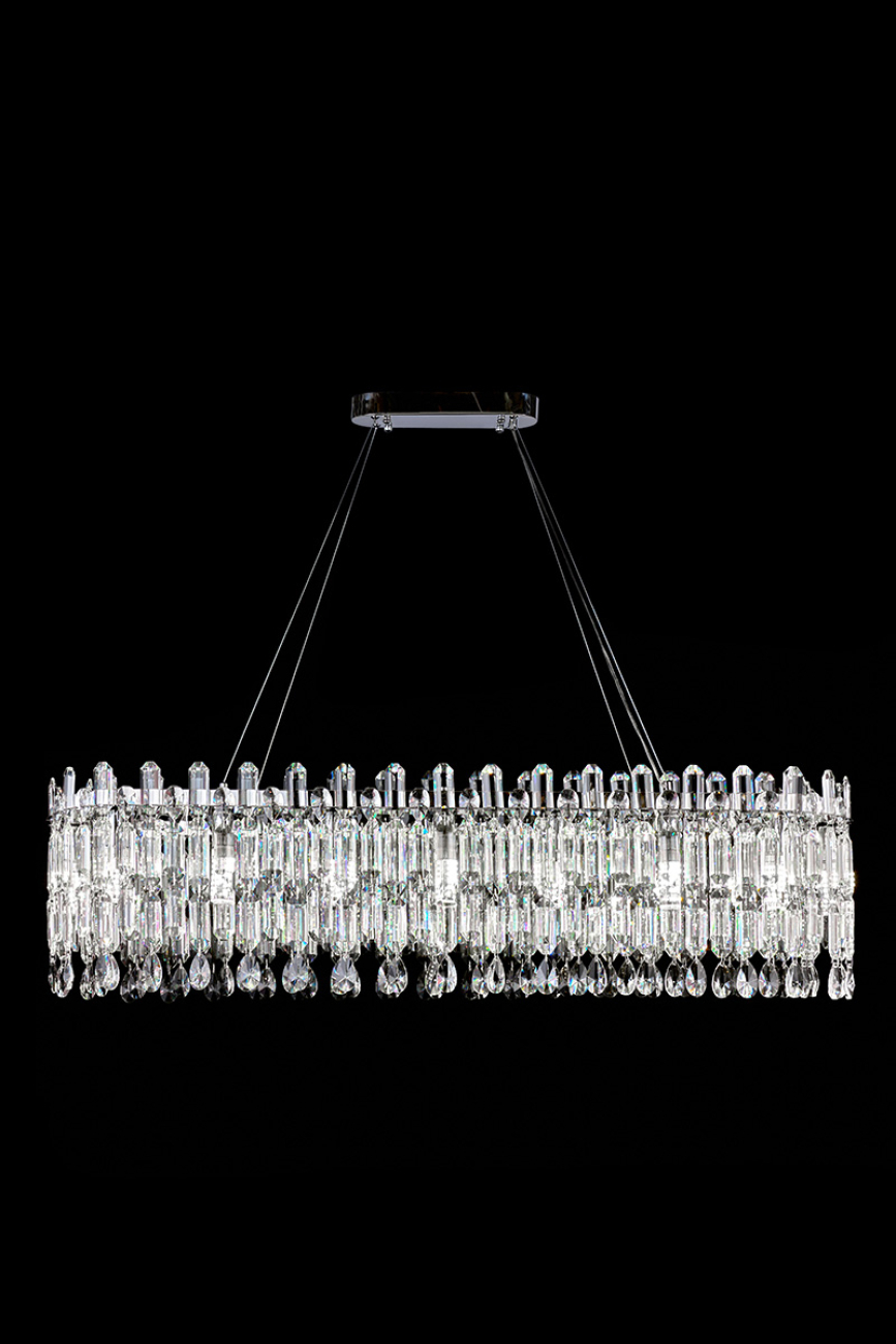 Подвесная люстра elien le3001/1200lr ch