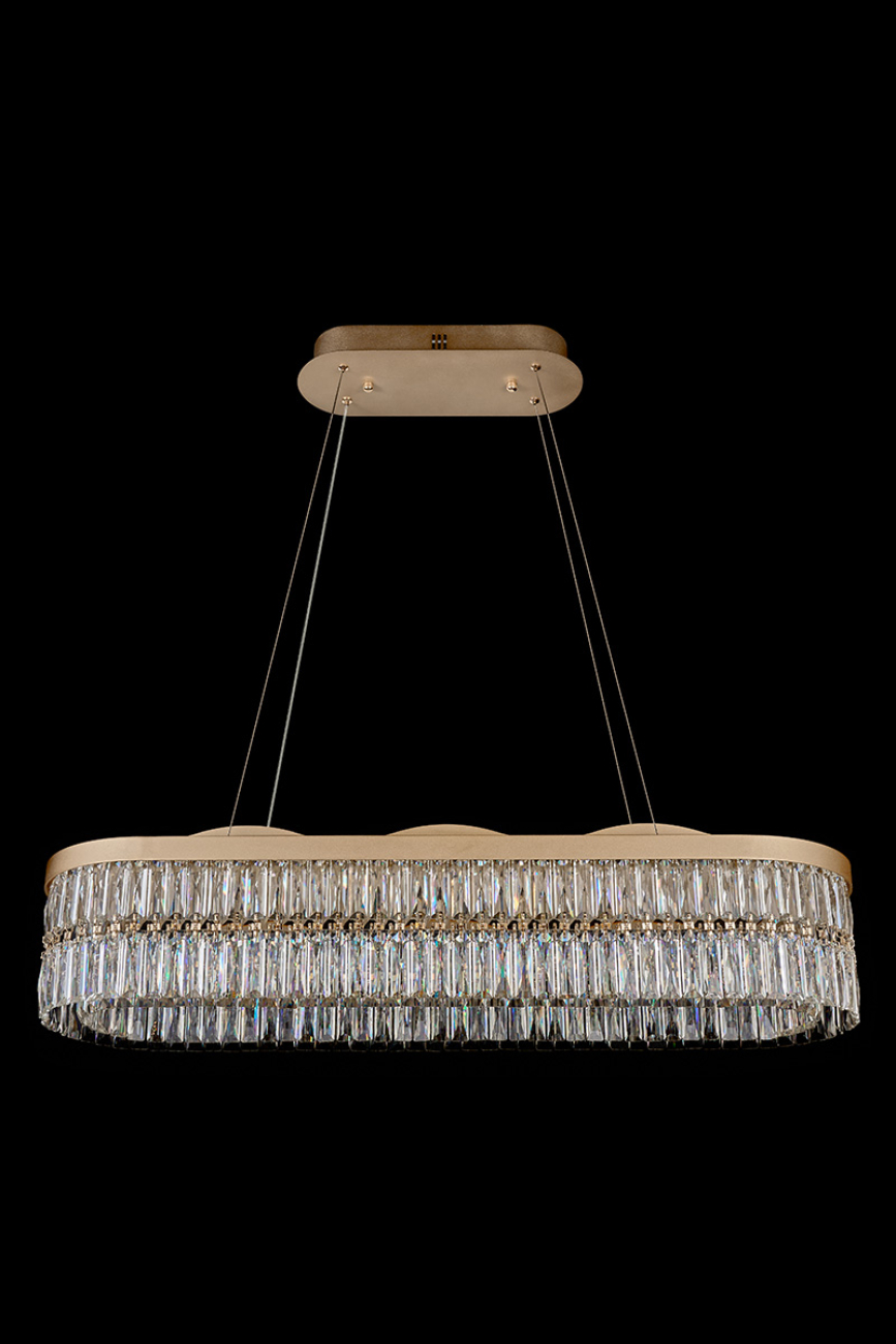 Подвесная люстра milana le3026/1000l gd