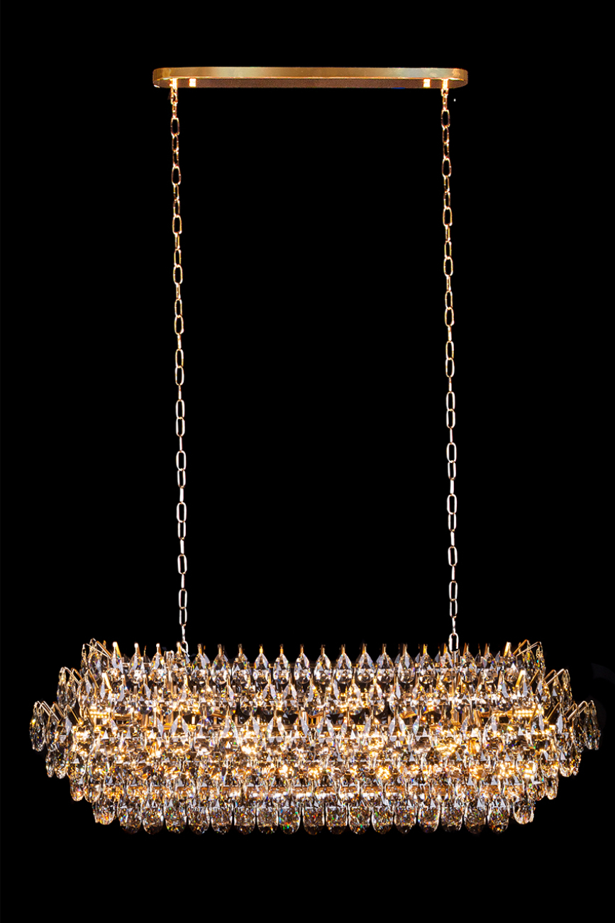 Подвесная люстра adriana le6889/1200l gd