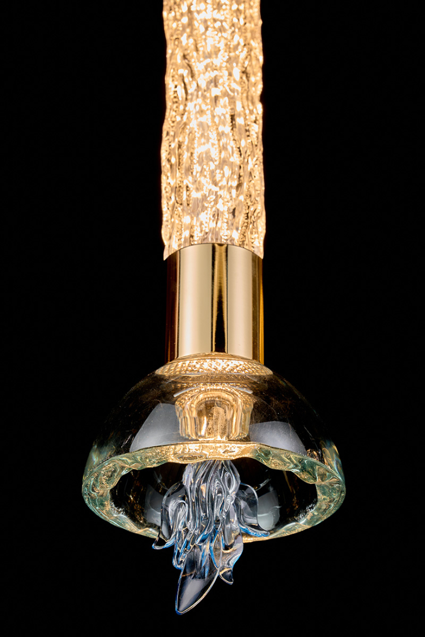 Подвесной светильник rebecca le3028/1s gd/bl