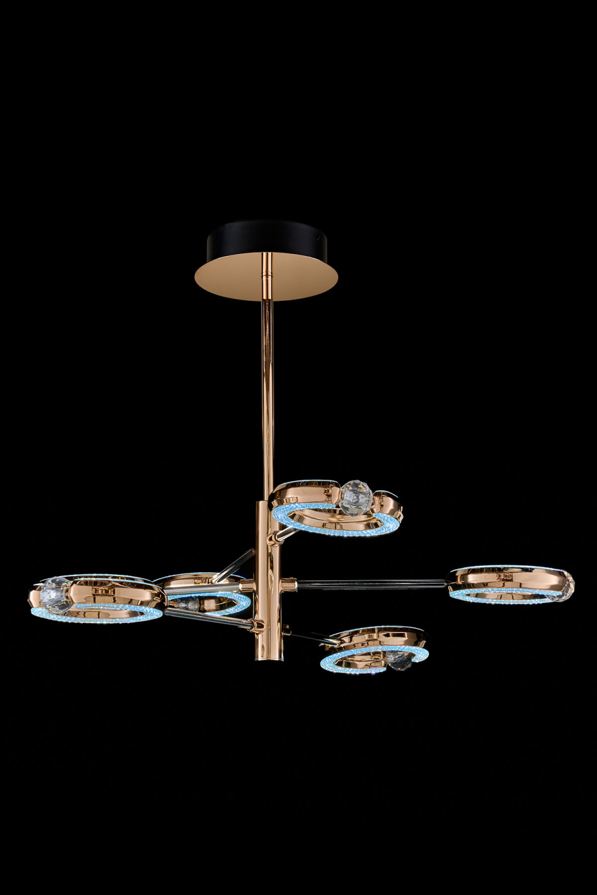 Подвесная люстра ani le7710/6 gold