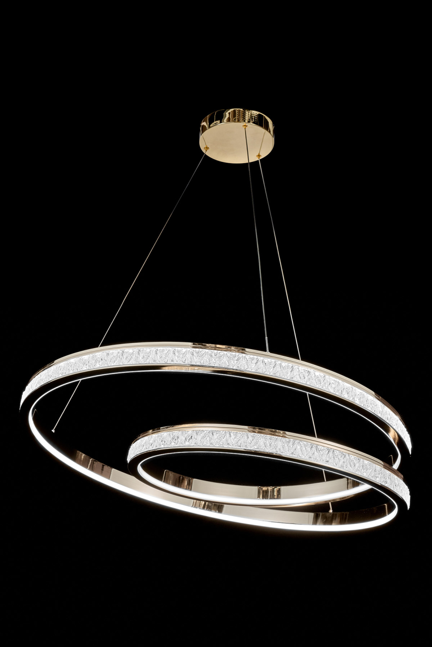 Подвесная люстра aida le7707/800z gold