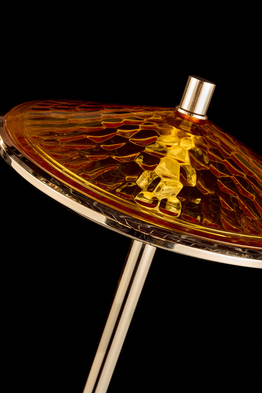 Торшер chantale le3027/1f gd/ye