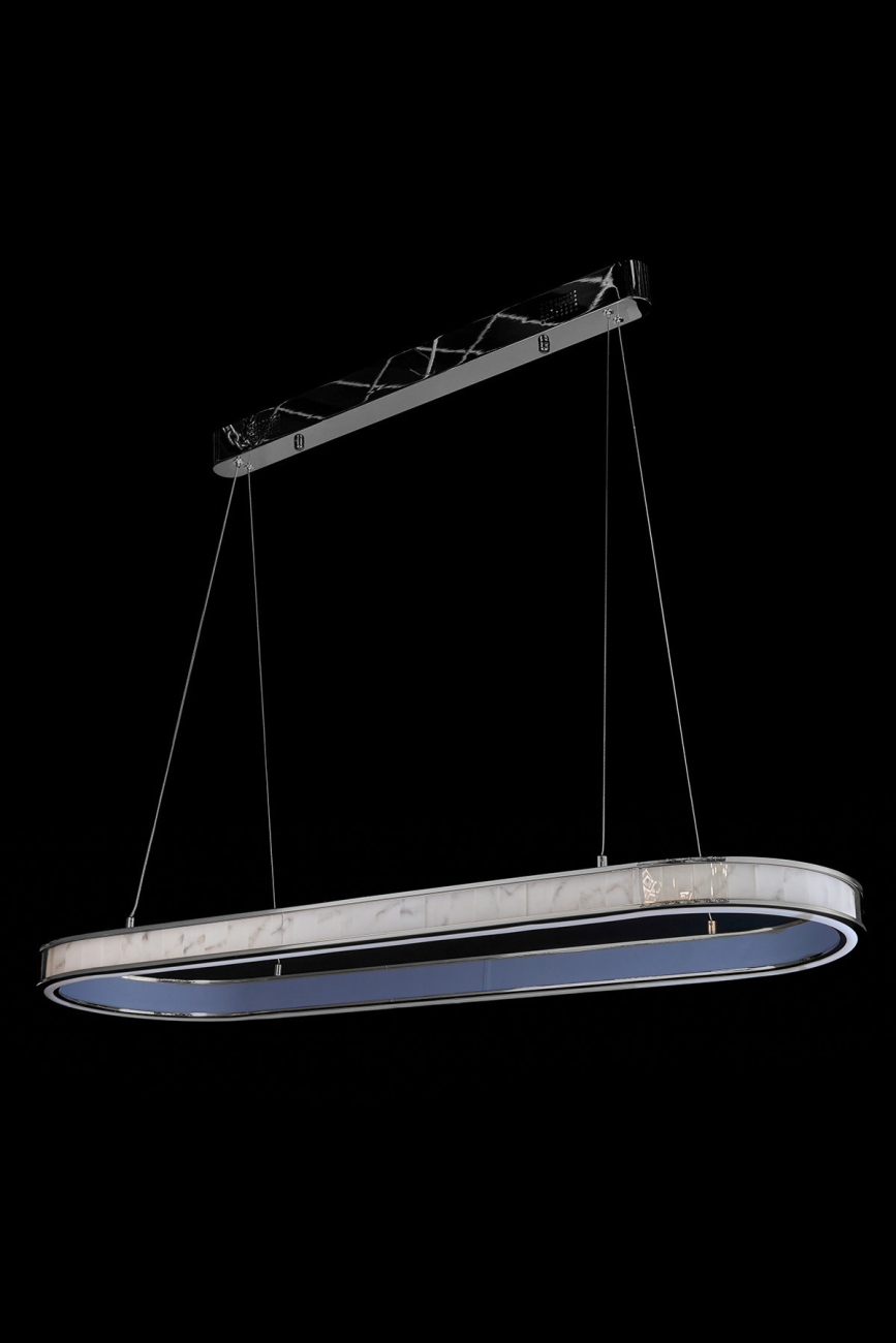 Подвесная люстра christine le7702/1050l black chrome