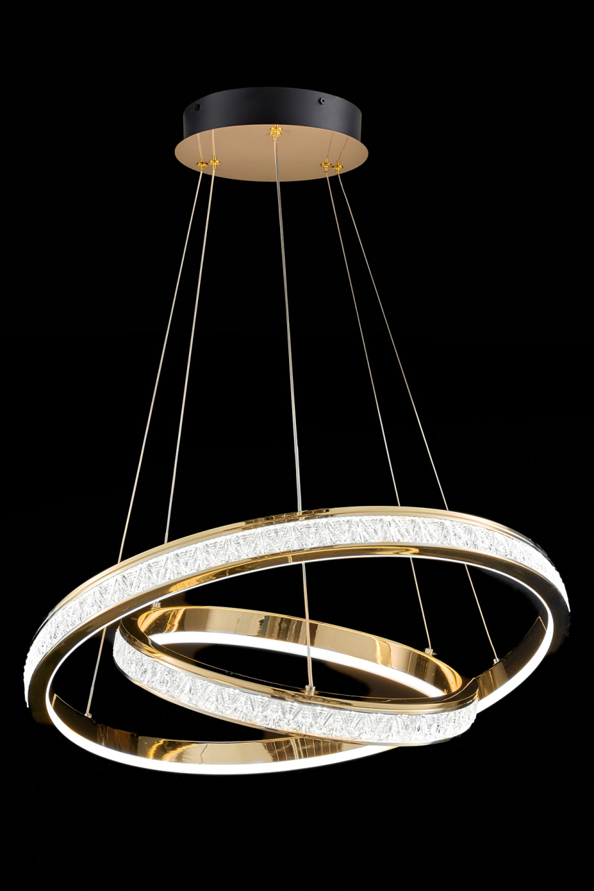 Подвесная люстра aida le7707/800-2k gold