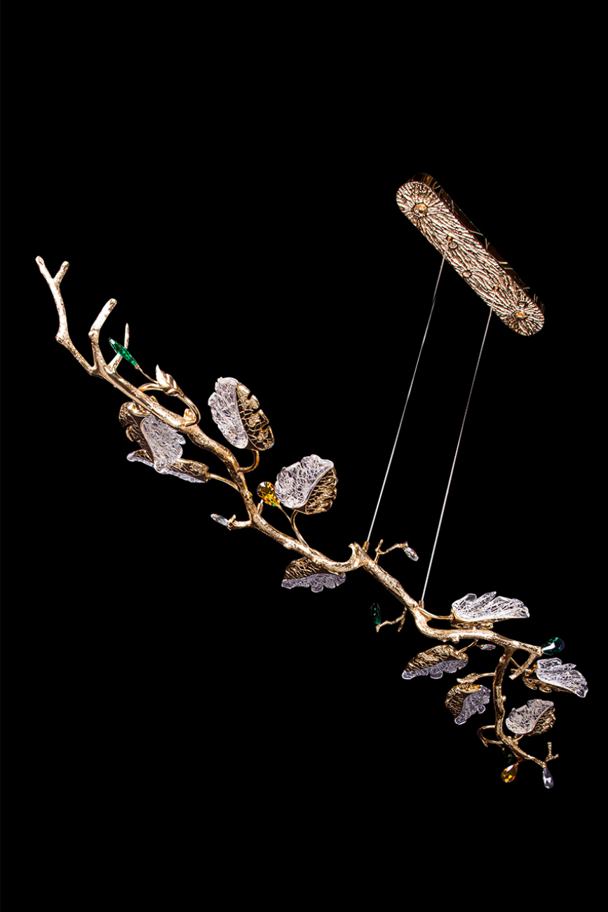 Подвесная люстра olivia le3037/1580l gd