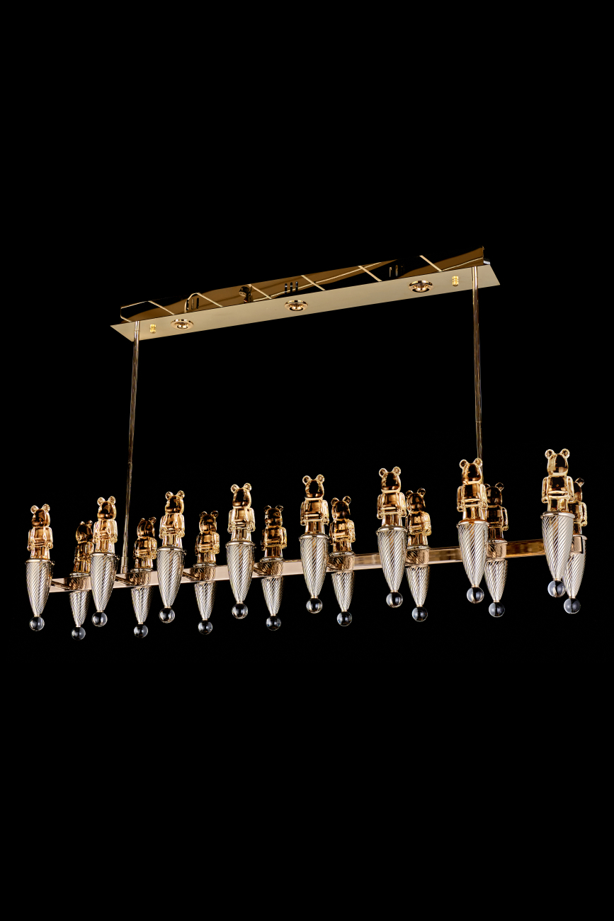 Подвесная люстра joli le3024/1110l gd