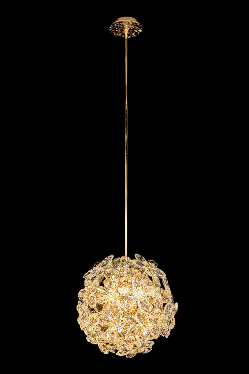 Подвесная люстра thalia le3051/400r gd