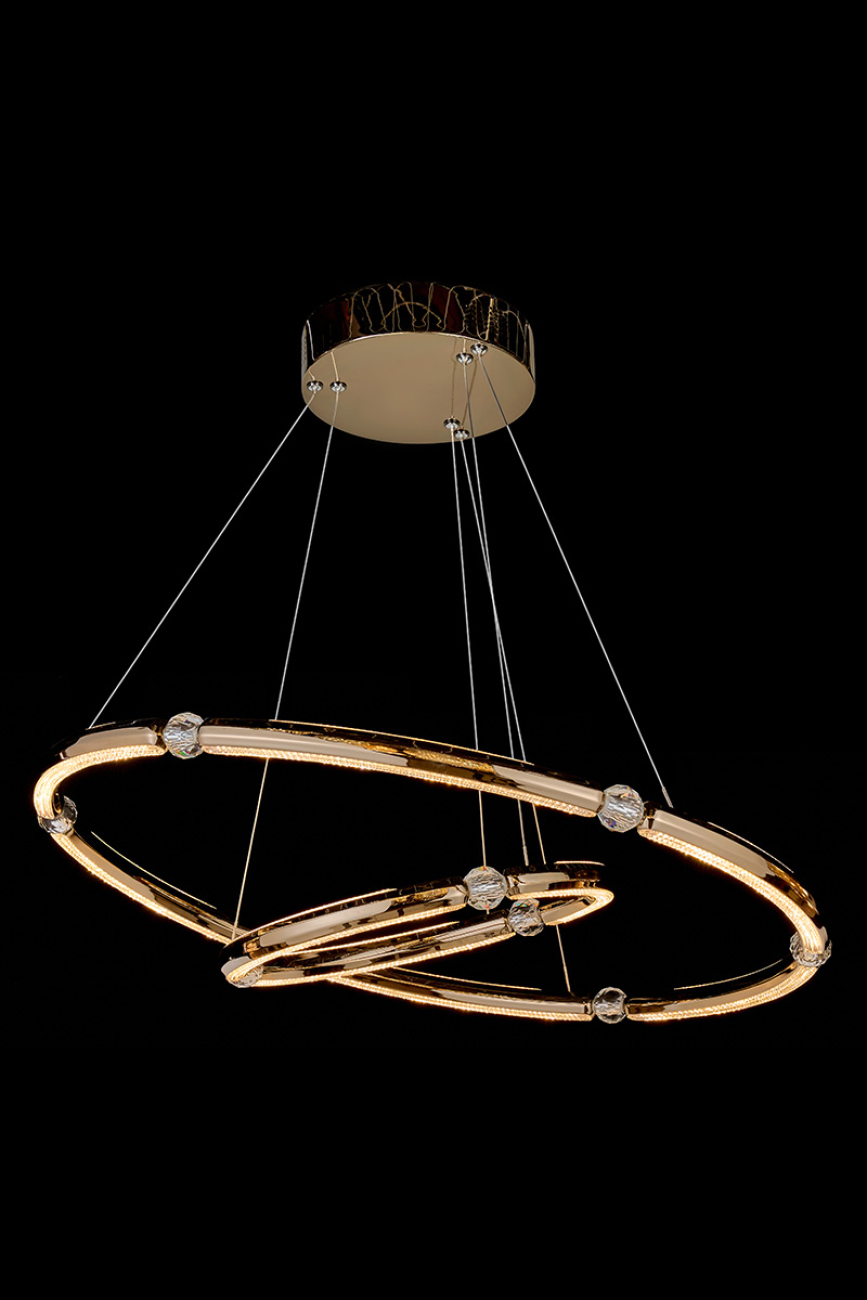 Подвесная люстра ani le7710/800-2k black/chrome