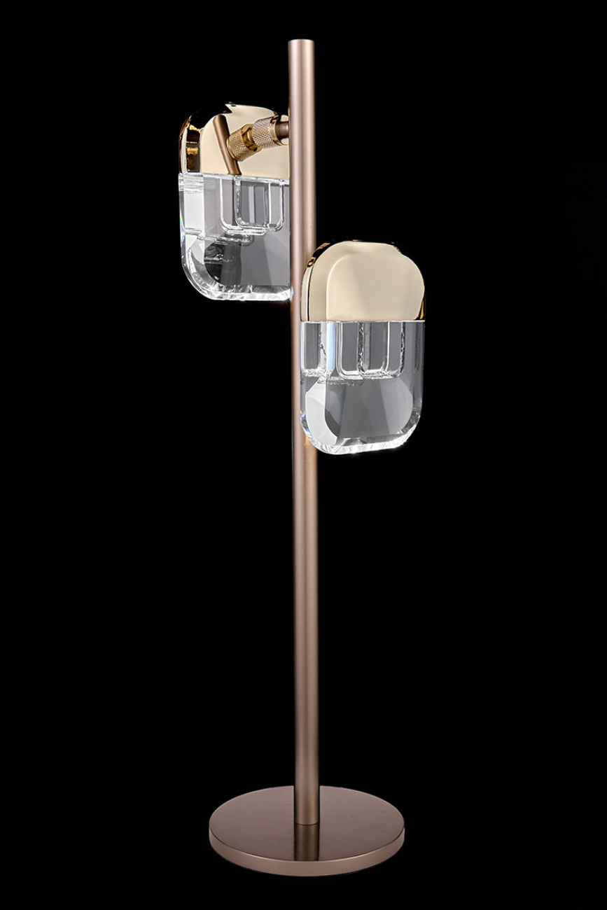 Настольная лампа natali le7771/2t gold