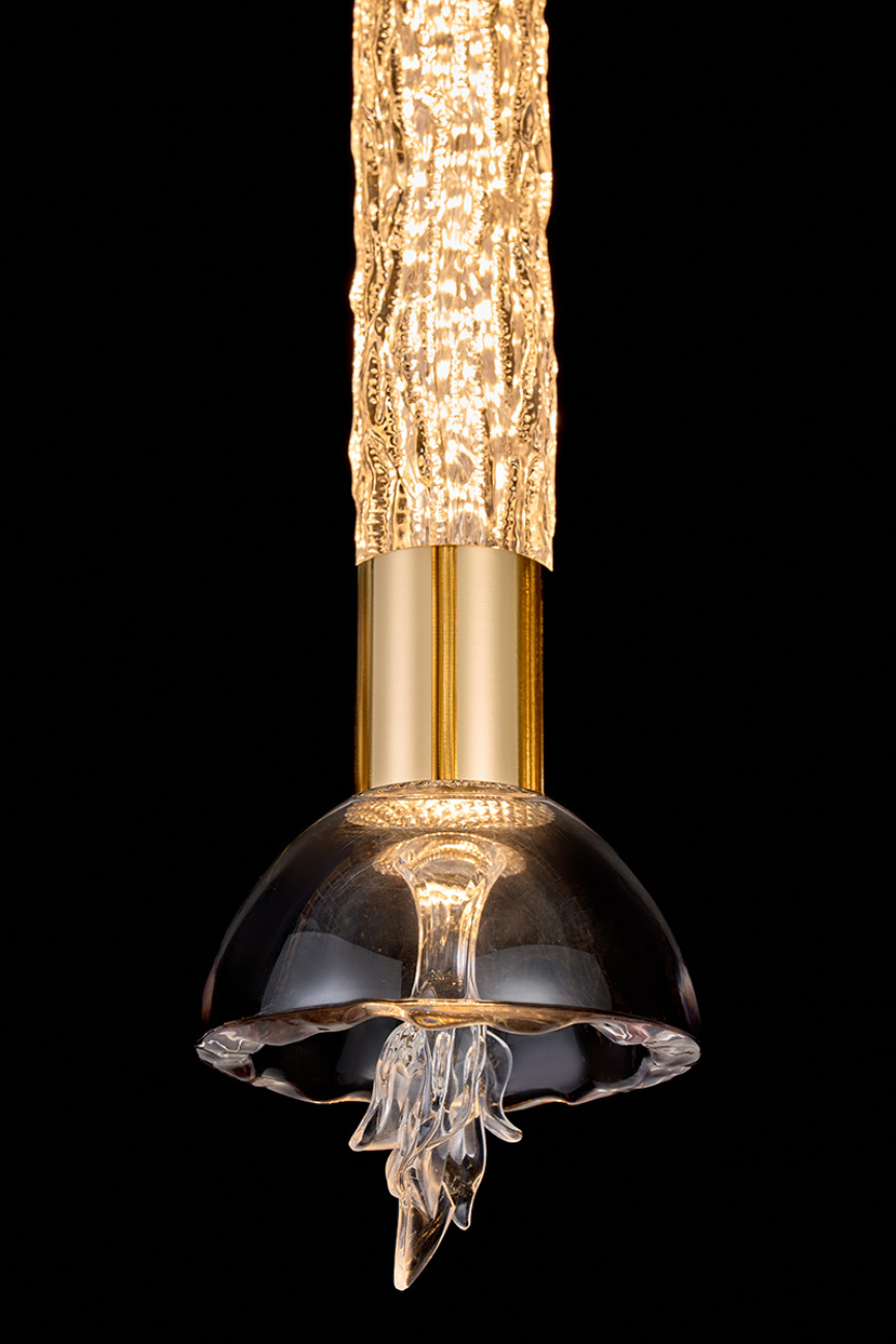 Подвесной светильник rebecca le3028/1s gd/grey