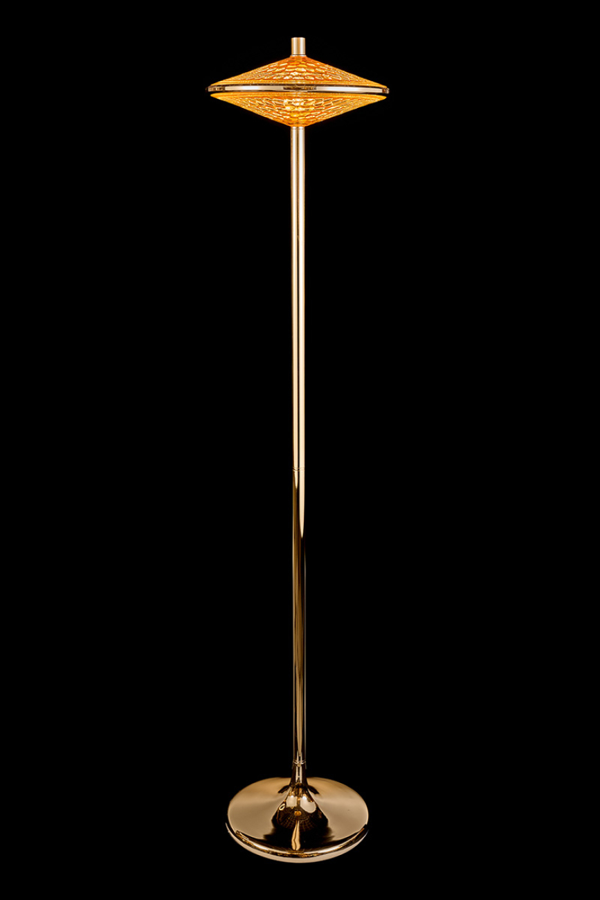 Торшер chantale le3027/1f gd/ye
