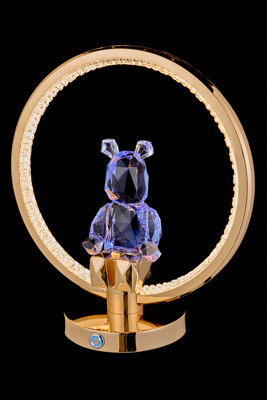 Настольная лампа sophie le1077/1t gd/bl