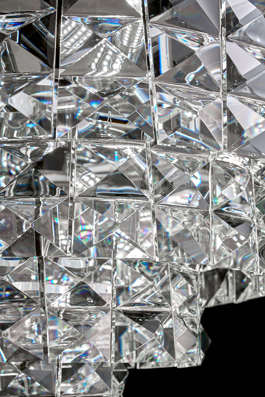 Подвесная люстра cristal le3003/600 ch