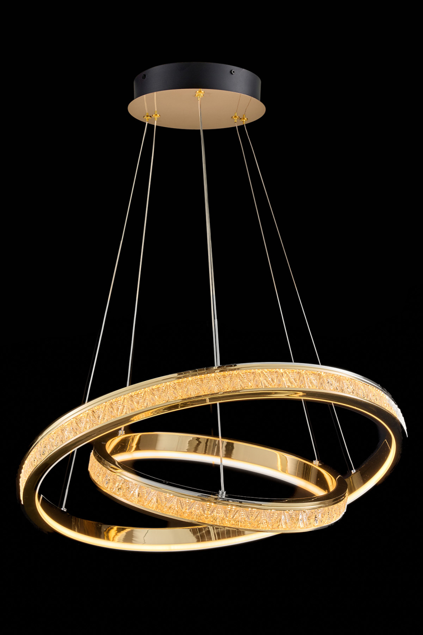 Подвесная люстра aida le7707/800-2k gold