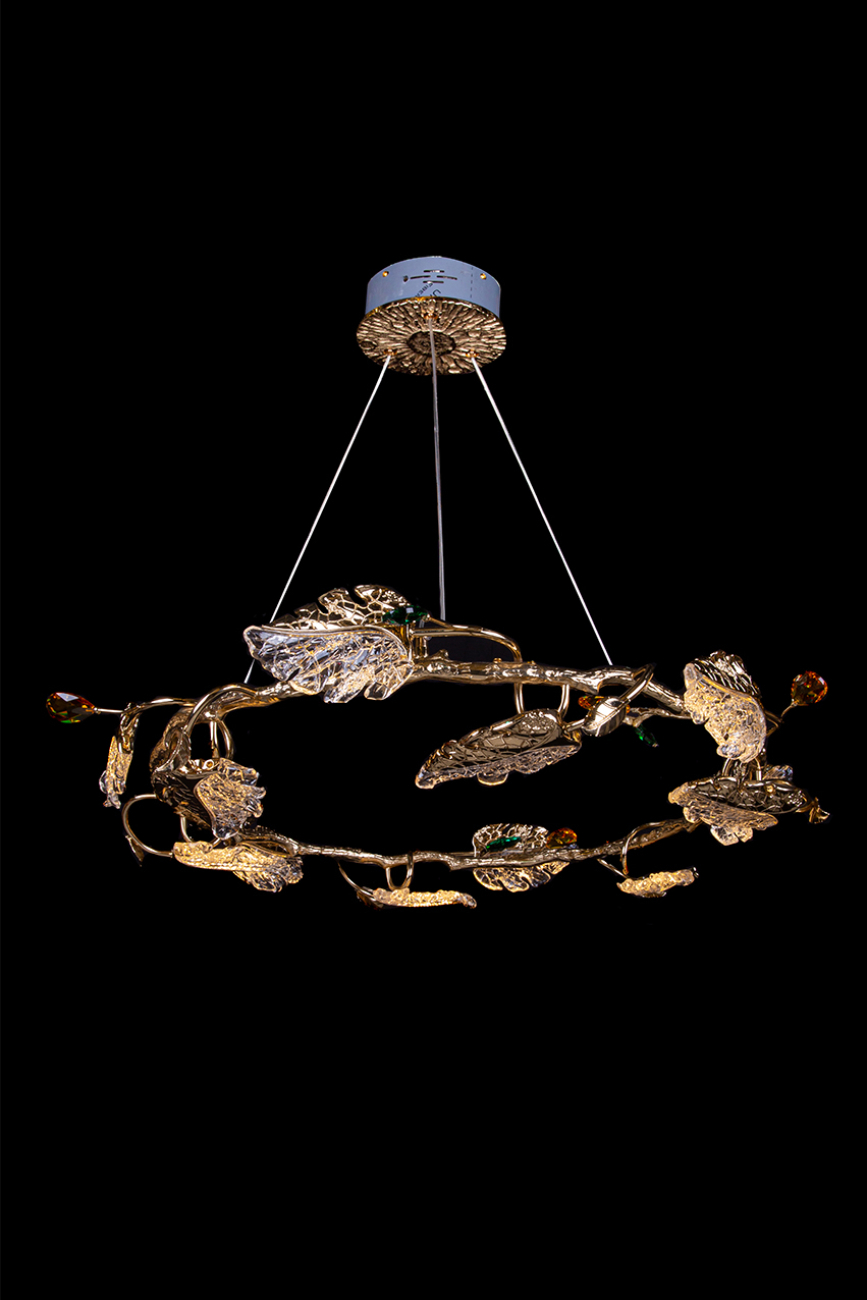 Подвесная люстра olivia le3037/800 gd