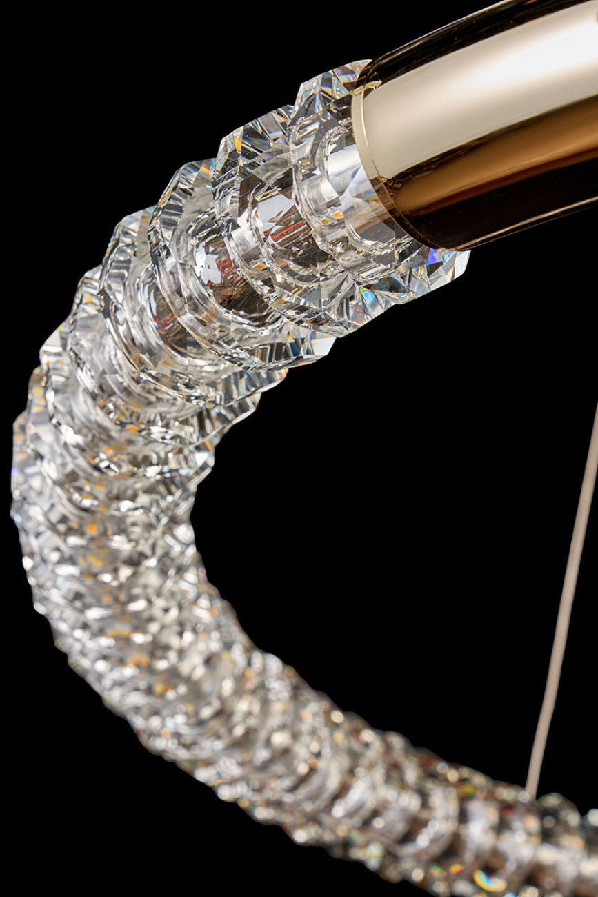 Подвесная люстра tesla le3064/600 gd