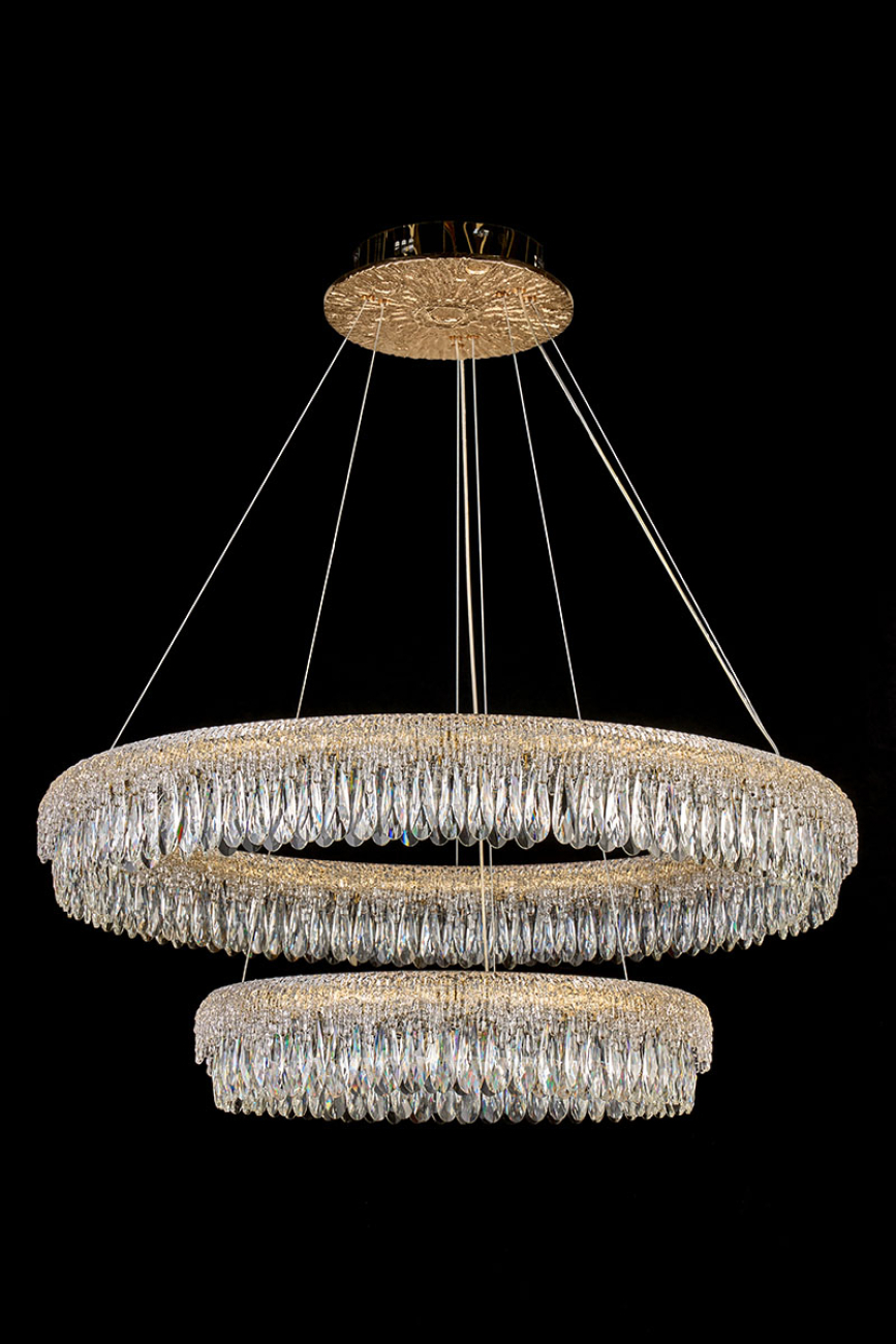 Подвесная люстра olympia le3057/800-2k gd