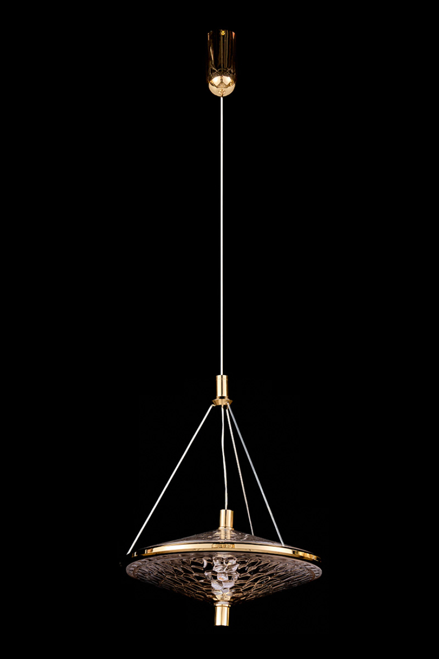 Подвесной светильник chantale le3027/1s gd/tr