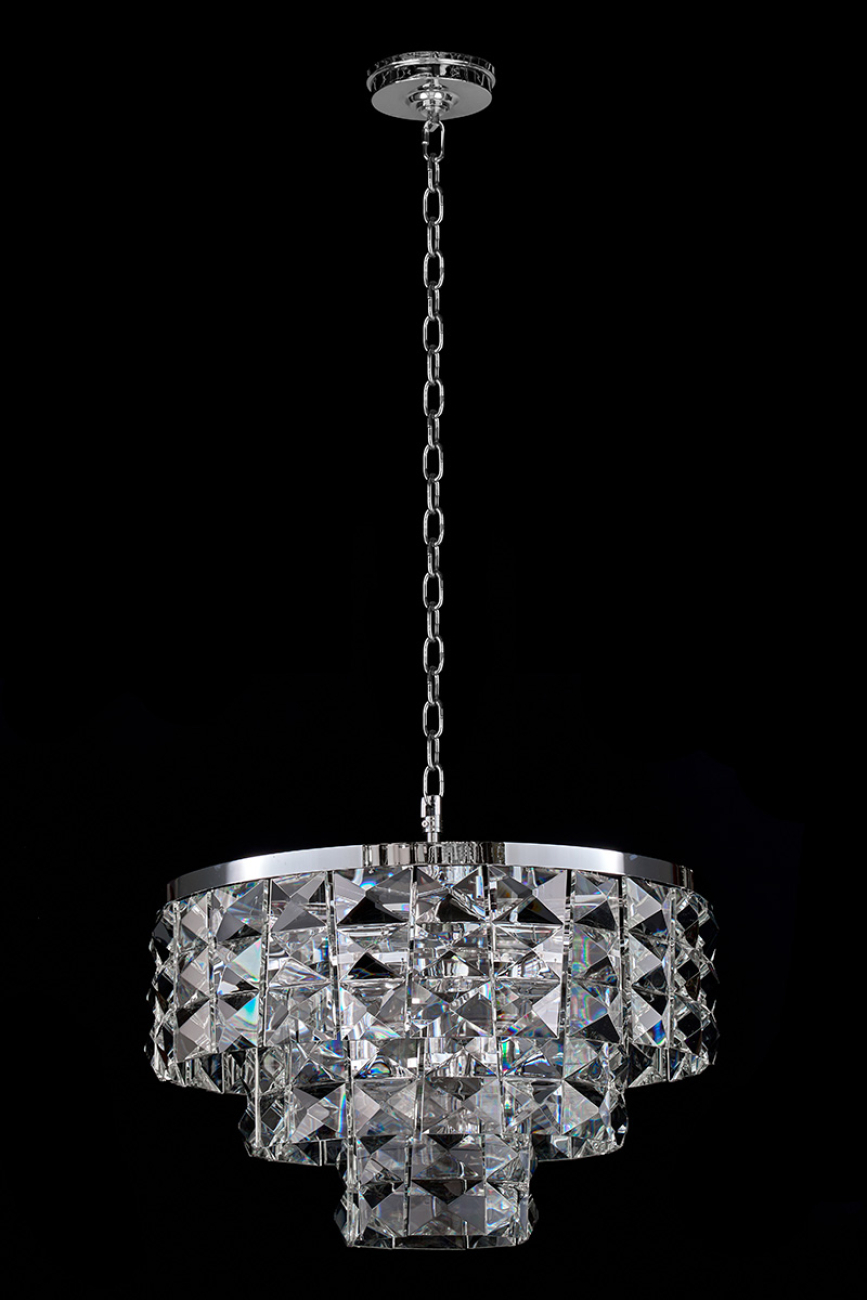 Подвесная люстра cristal le3003/600 ch