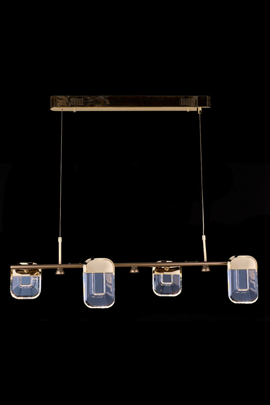 Подвесная люстра natali le7771/4l gold