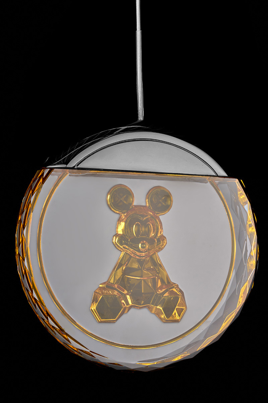 Подвесной светильник mickey le7714/1or black chrome