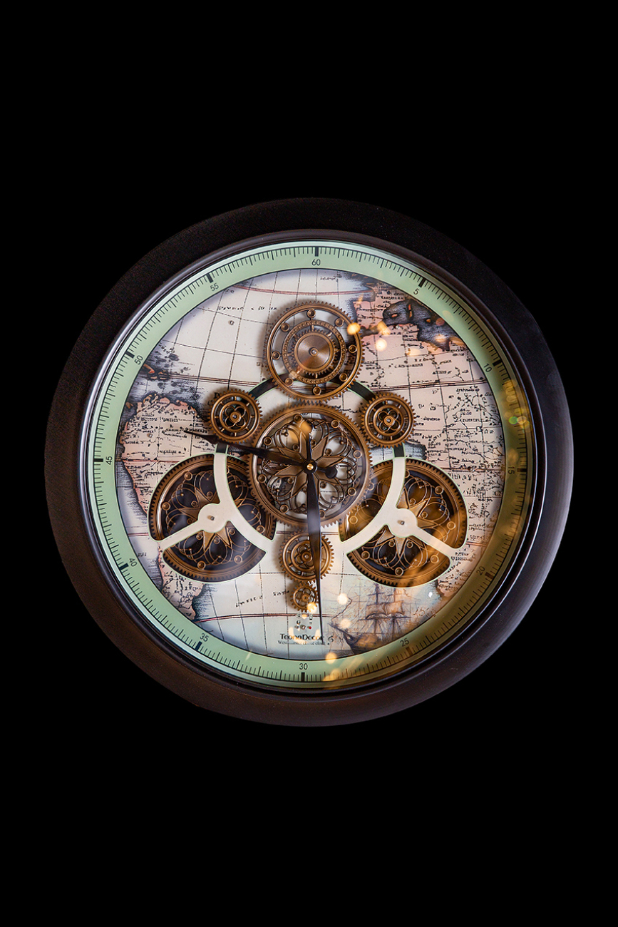 Настенные часы montre td5202 black