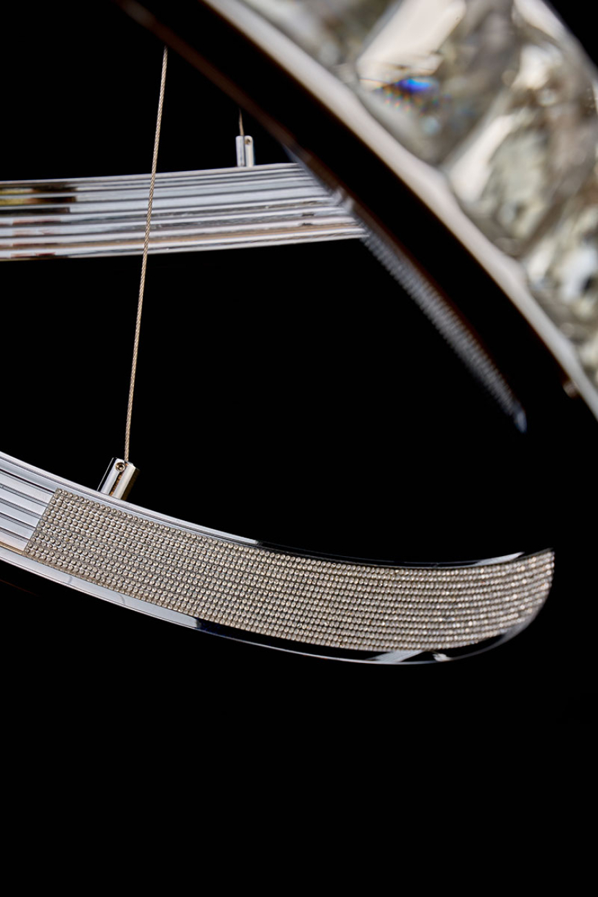 Подвесная люстра colisee le7718/800-2k chrome