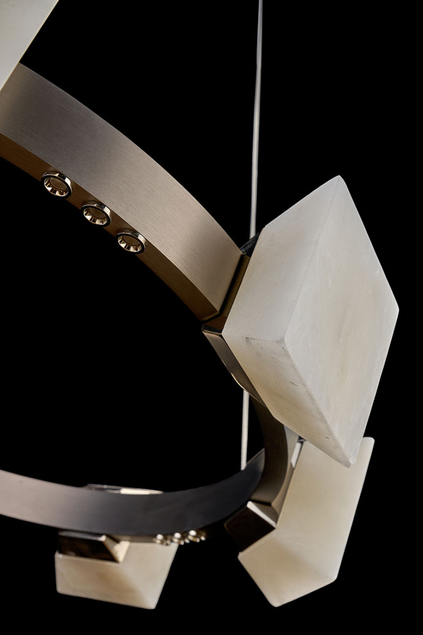 Подвесная люстра tina le7906/8 dark grey