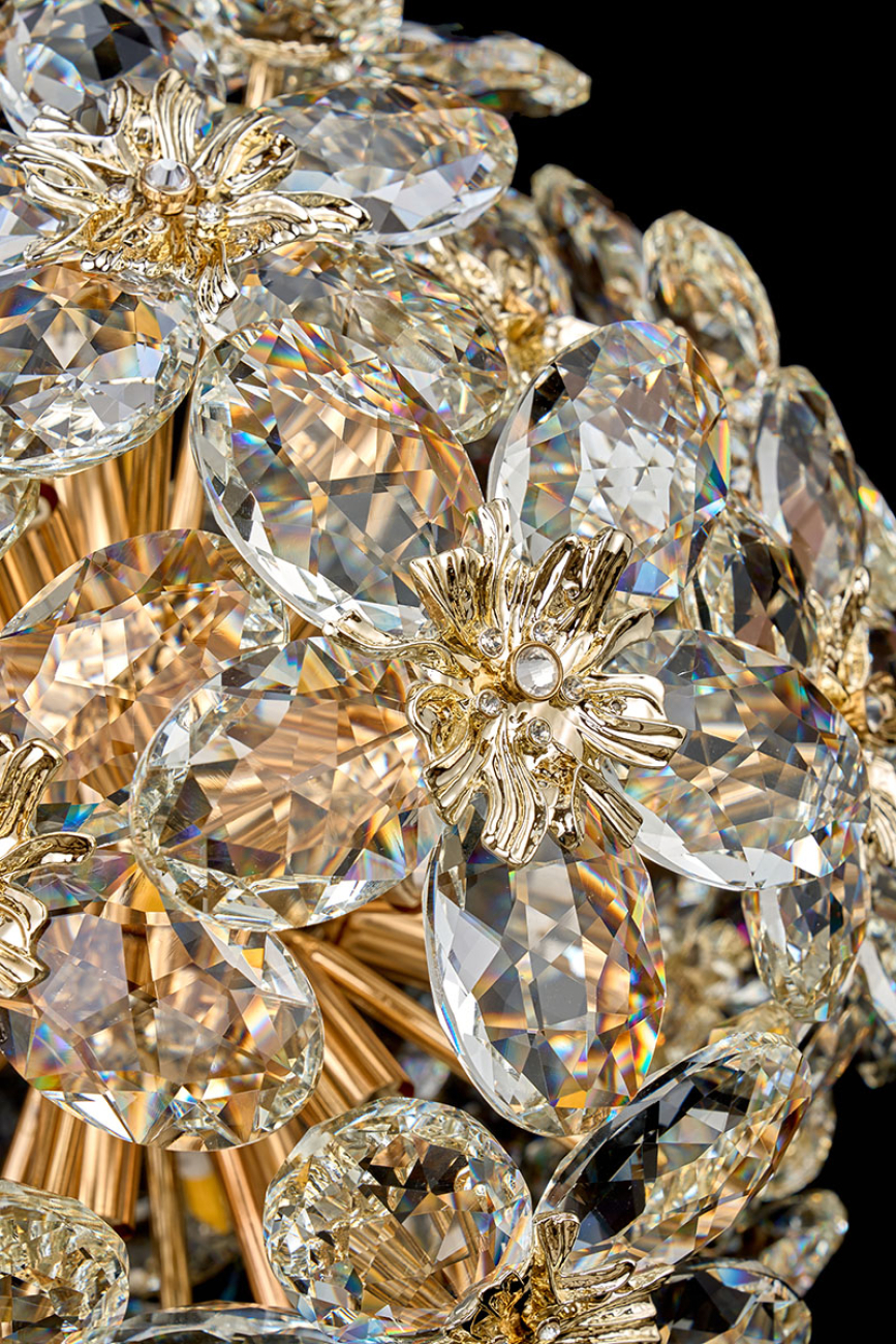 Подвесная люстра thalia le3051/400r gd