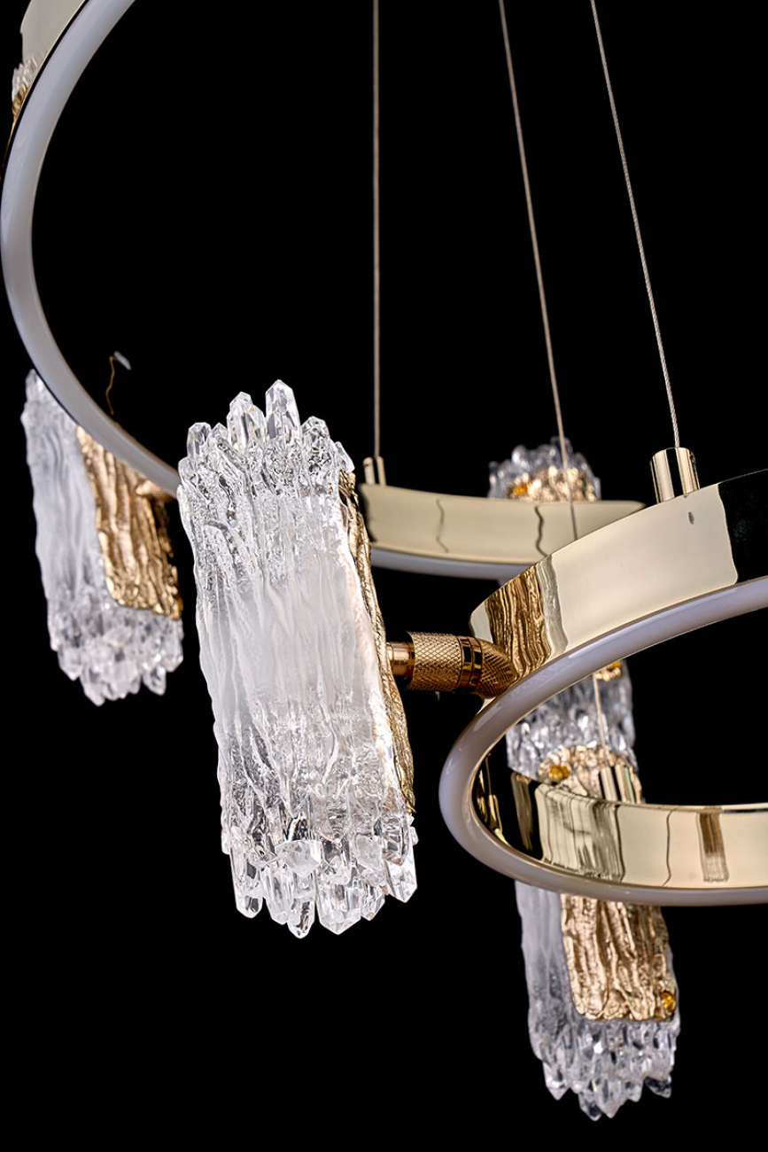 Подвесная люстра elizabeth le7912/8+4 gold