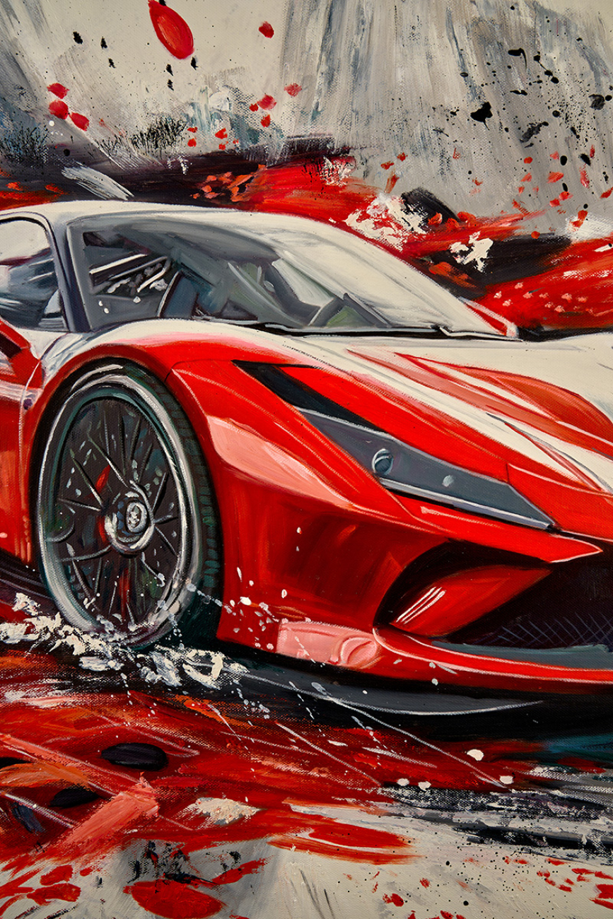 Картина ferrari td134