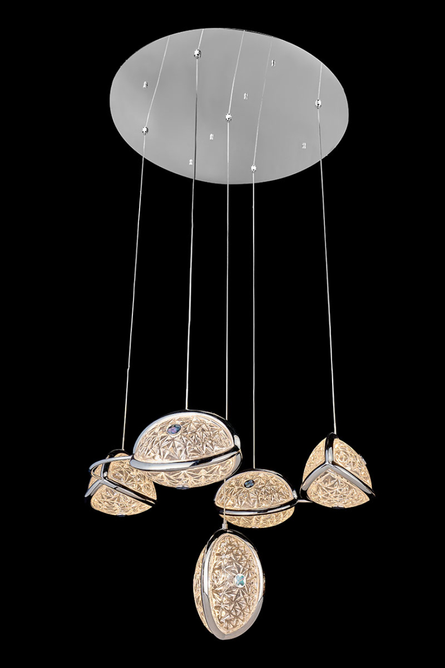 Подвесная люстра kari le3063/5 ch