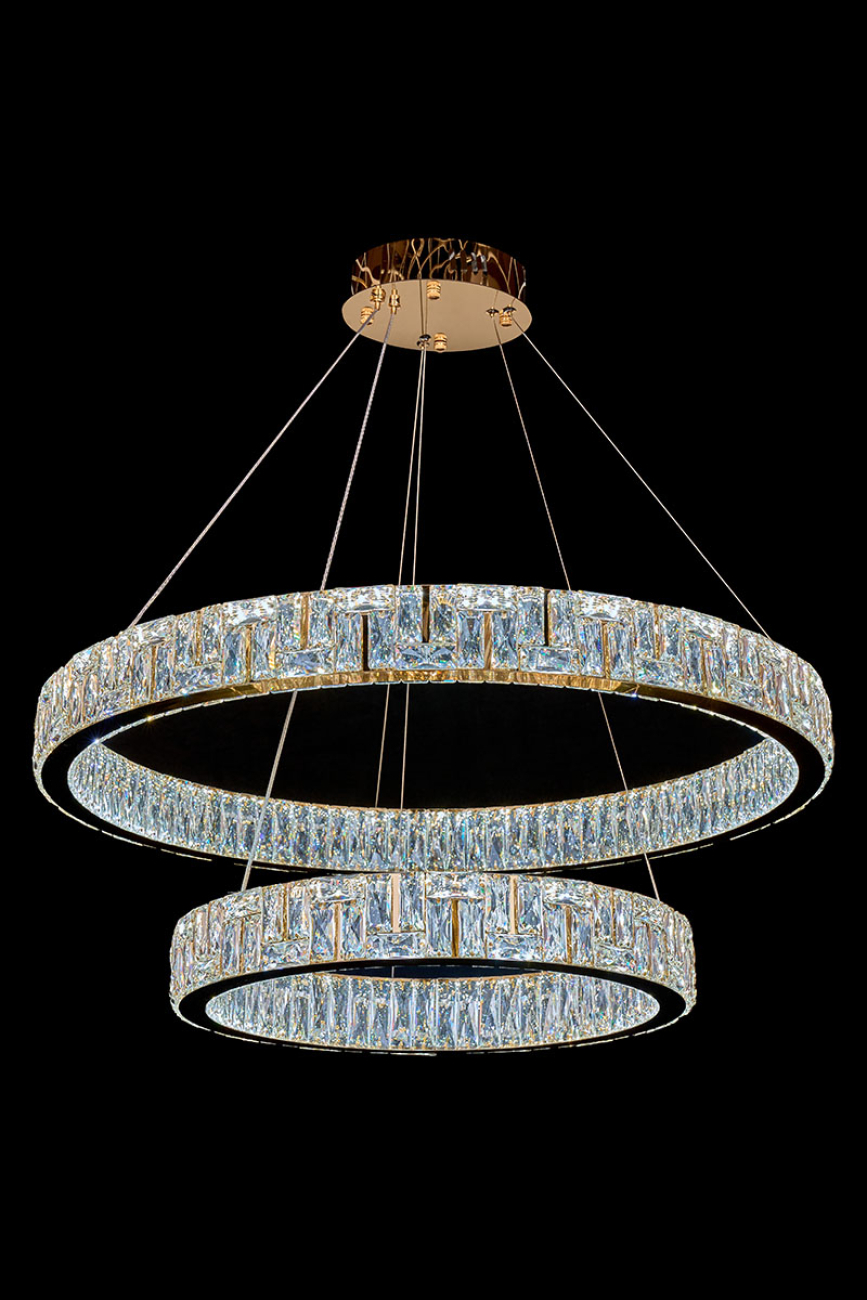 Подвесная люстра afina le3048/800-2k gd