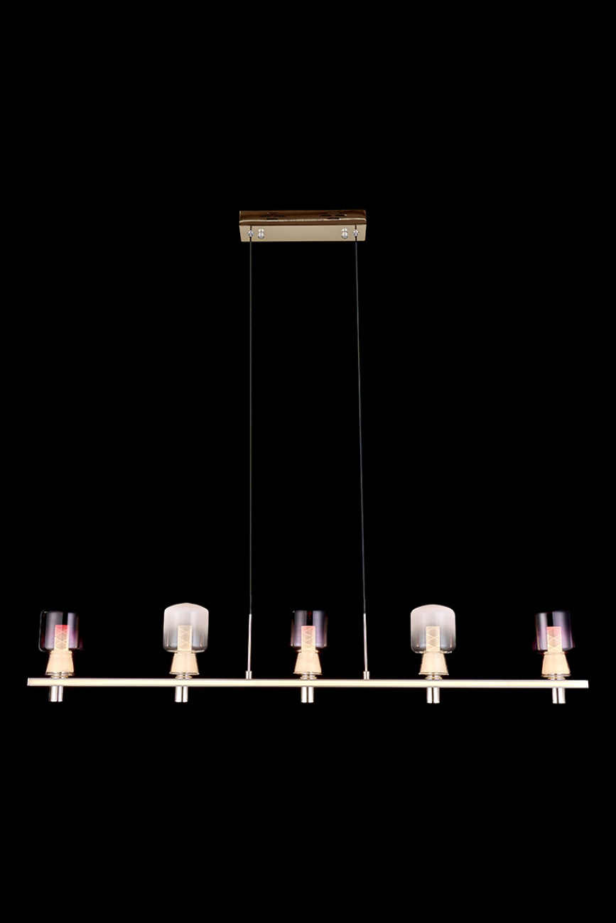 Подвесная люстра marie le7719/5l nickel