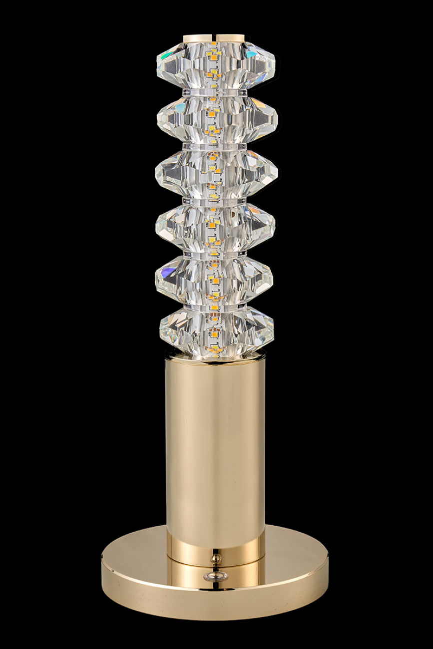 Настольная лампа tesla le3064/1t gd