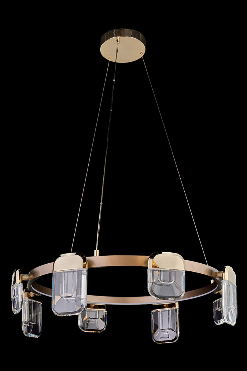 Подвесная люстра natali le7771/8 gold