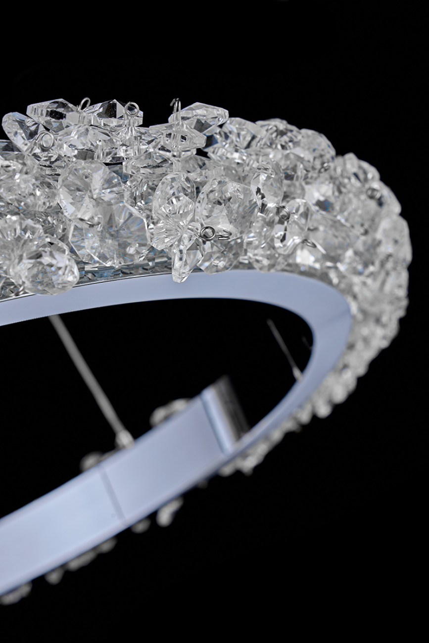 Подвесная люстра yvet le7299-d600 ch