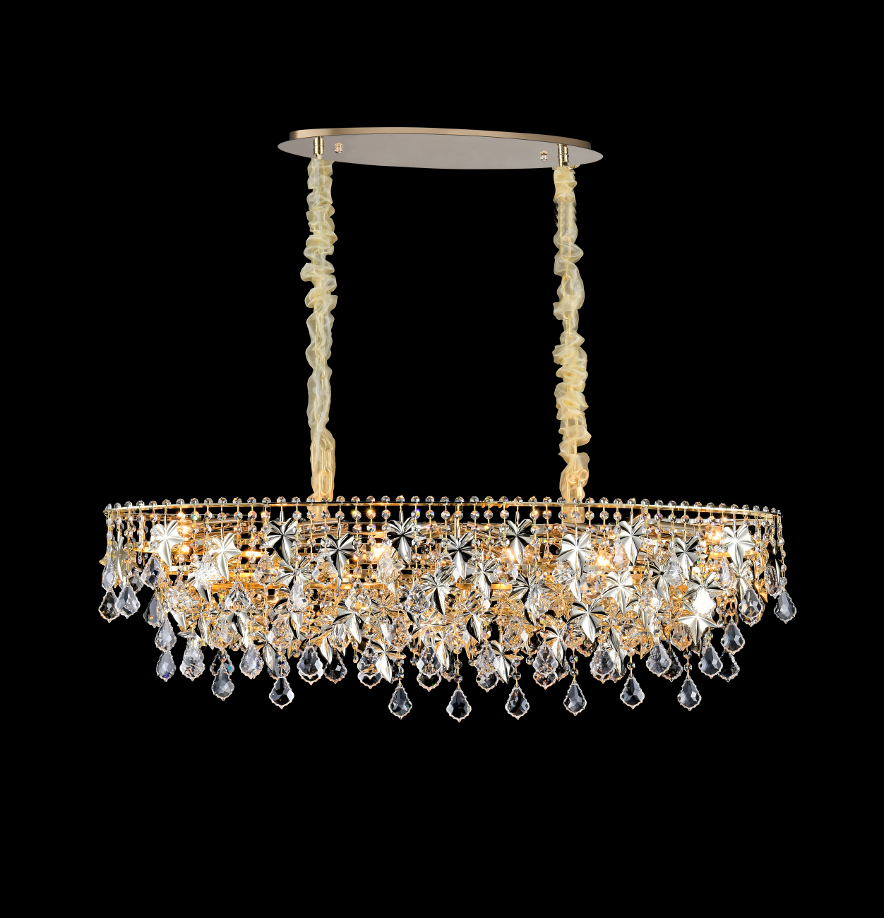 Подвесная люстра milena le3043/1200l gd