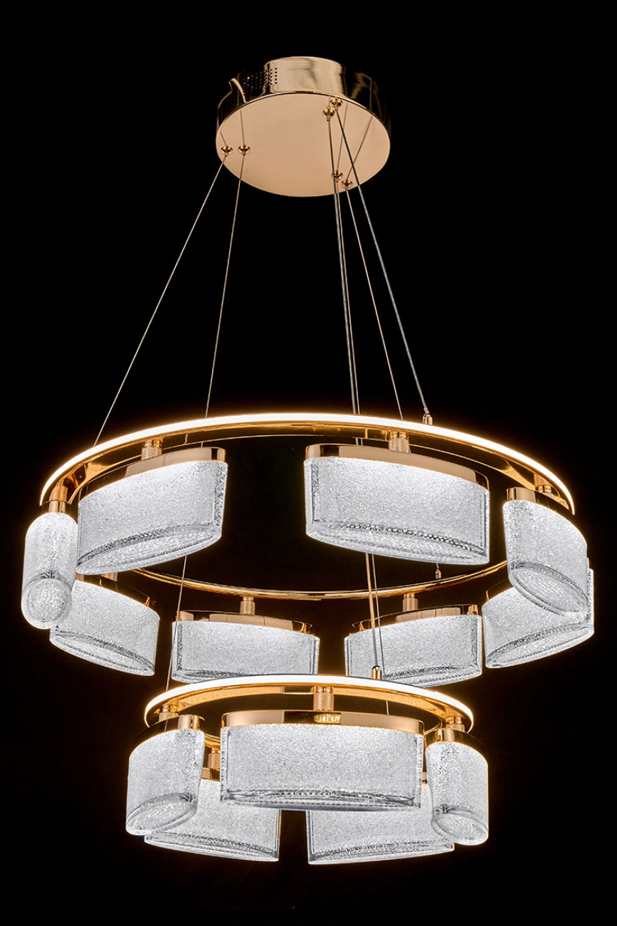 Подвесная люстра indiana le7910/8+5 gold