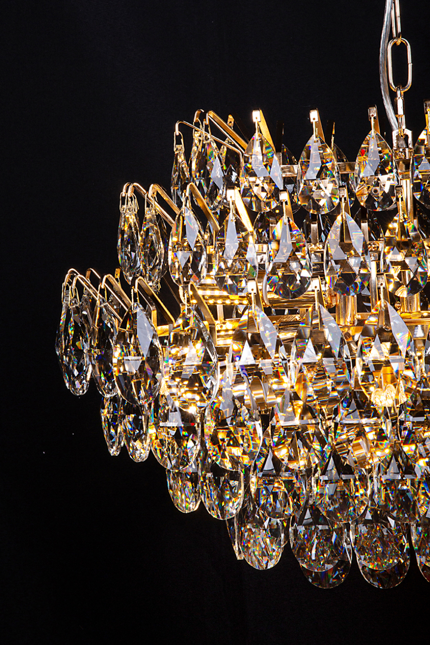 Подвесная люстра adriana le6889/1200l gd