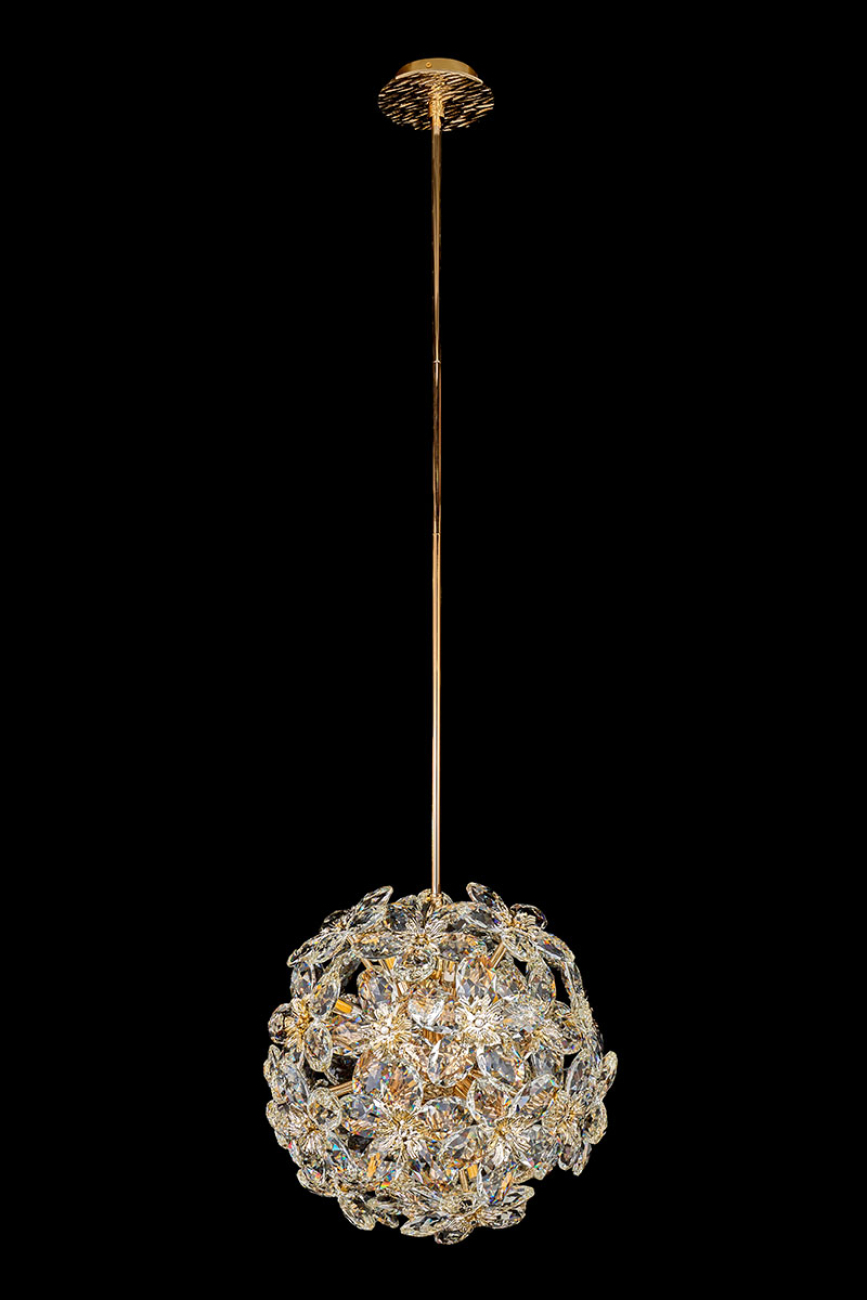 Подвесная люстра thalia le3051/400r gd