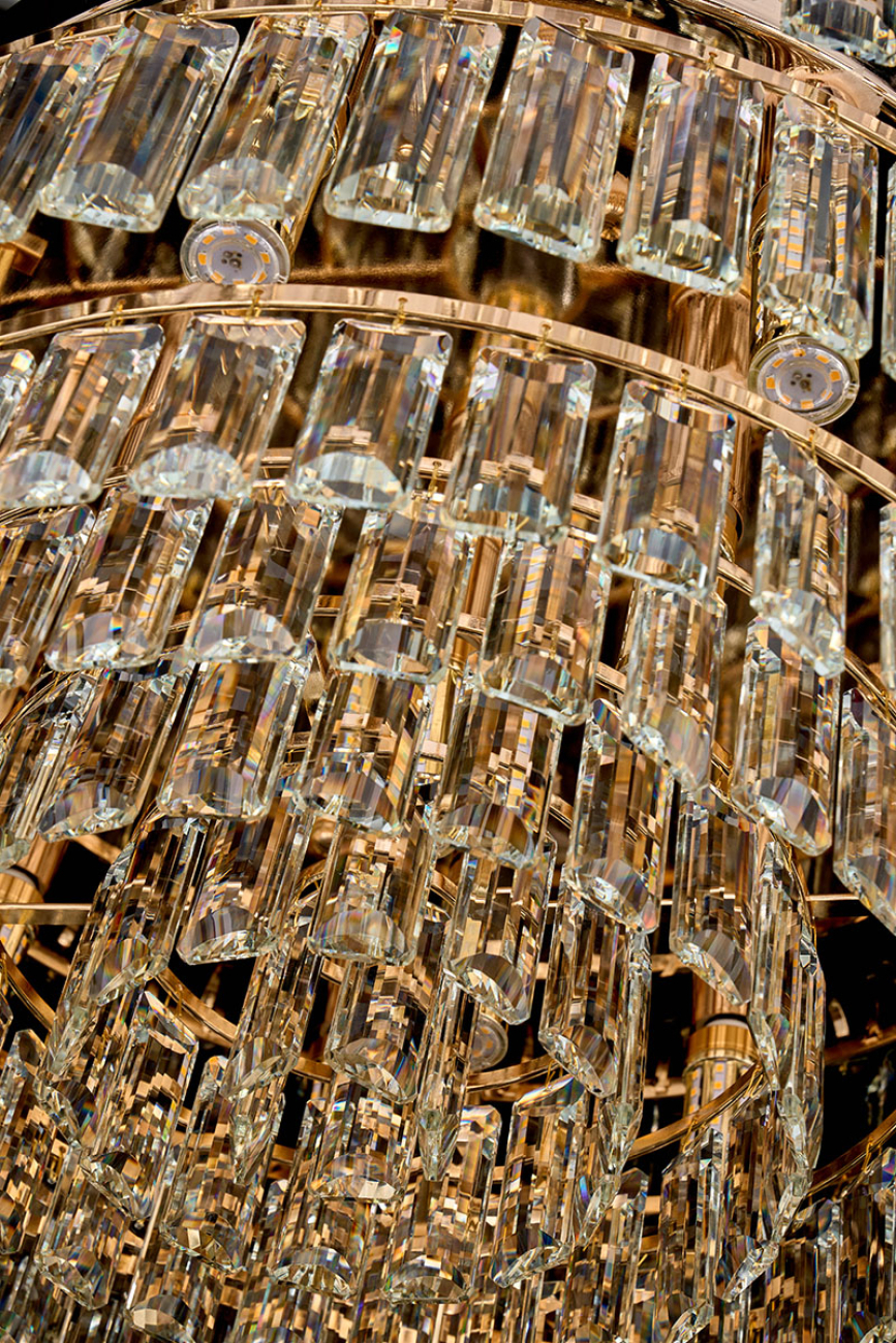 Потолочная люстра catherine le9017/600p gd