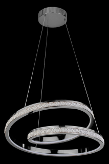 Подвесная люстра Aida LE7707/600Z Black Chrome