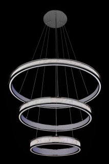 Подвесная люстра Christine LE7702/800-3K Black Chrome