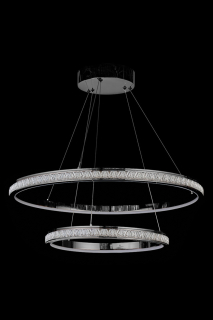 Подвесная люстра Aida LE7707/800-2K Black Chrome